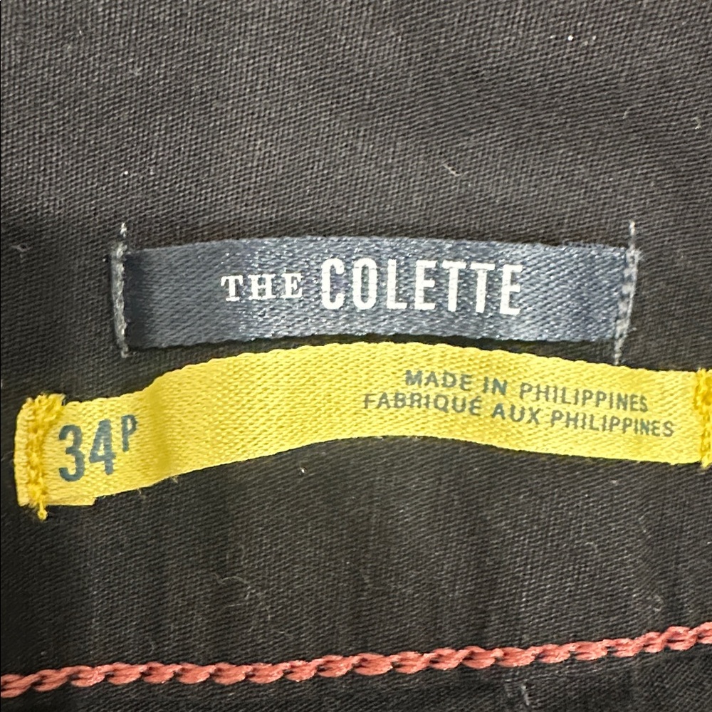 Anthropologie Maeve The Colette Magic Fabric Pants size 34 petite black - Picture 8 of 11